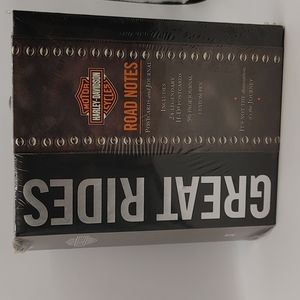 Harley Davidson Great Rides Postcards Road Notes Journal Custom Pen